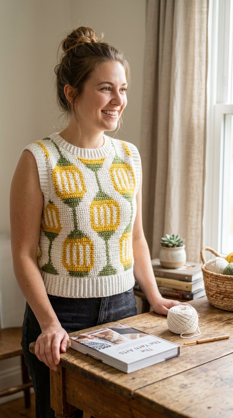 Crochet Lantern Top Pattern | Easy Summer Top PDF | Sizes XS–5X | Beginner-Friendly