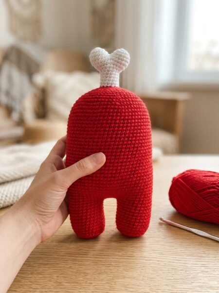 Among Us Crochet Pattern | Easy Amigurumi PDF | Gamer Plushie Tutorial