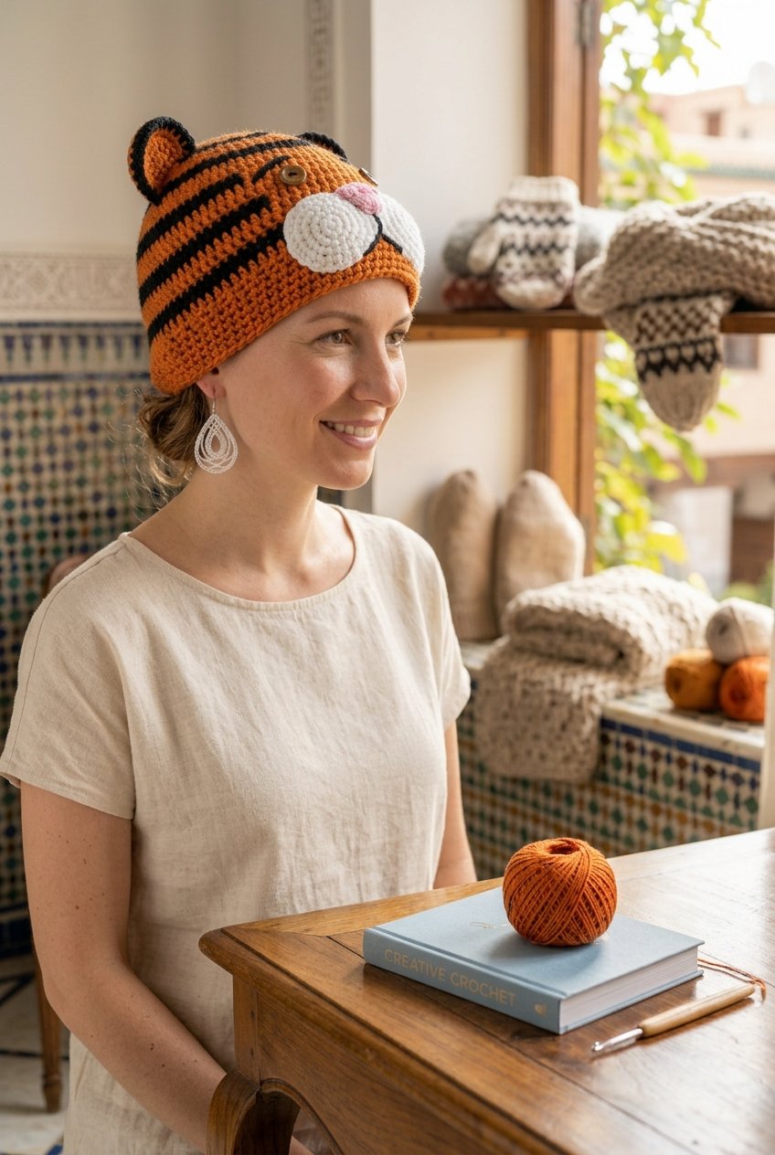 Crochet Animal Hat Pattern Book | 15 Beanie PDFs | Kids & Adults Sizes | Beginner-Friendly