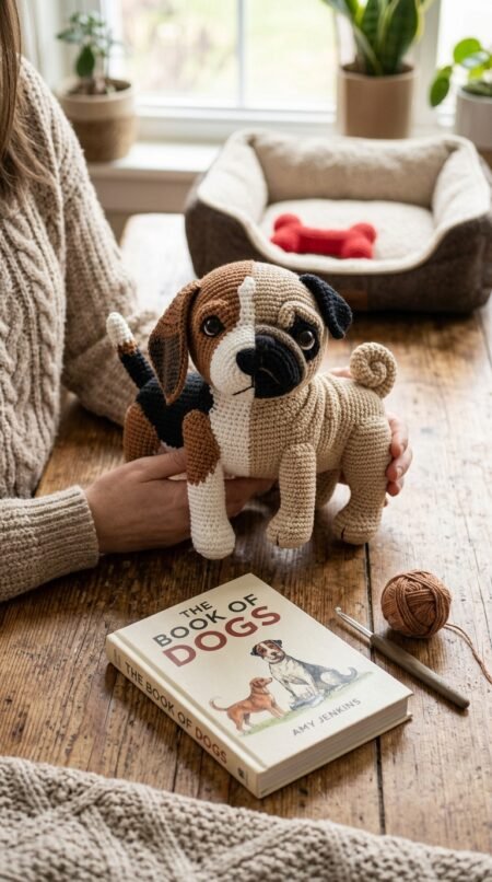 Crochet Dog Pattern Bundle | Beagle, Dalmatian, Pug & Shiba Inu PDF | Beginner-Friendly Tutorial