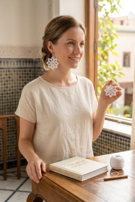 Crochet Earring Patterns | 25 Easy Thread Jewelry PDFs | Beginner-Friendly Tutorials